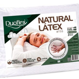 Travesseiro Duoflex NATURAL LÁTEX ALTO